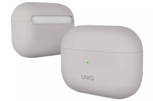 Чехол Uniq Lino Hybrid Liquid Silicon для AirPods Pro (Beige Ivory)