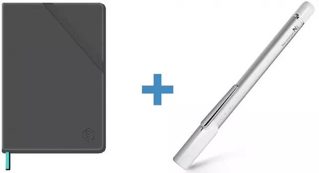 Цифровая ручка Neo smartpen N2 (Silver White) + Тетрадь N professional notebook