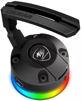 Держатель Cougar Bunker RGB для кабеля мыши (Black)