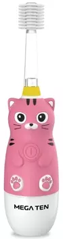 Детская зубная щетка Mega Ten Sonic Kids Котенок (Pink)