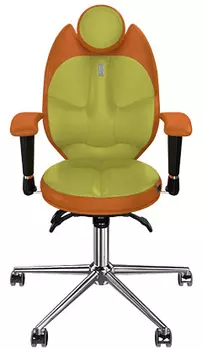 Детское кресло Kulik System Trio 1406 (Orange/Olive)