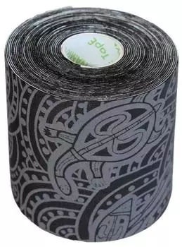 Динамический тейп Dynamic Tape ECO DT75TTEB (Black/Grey Tattoo)
