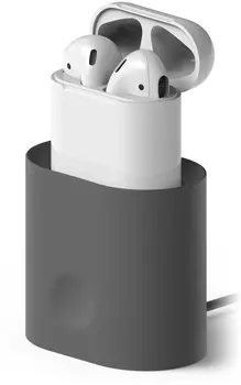 Док-станция Elago Charging Station (EST-AP-DGY) для AirPods (Dark Gray)