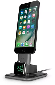 Док-станция Twelve South HiRise Duet для Apple Watch и iPhone (Black)
