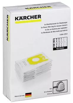 Фильтр-мешки для пылесоса Karcher VC 6 5 шт (White)