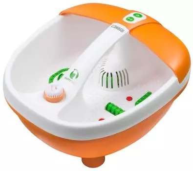 Гидромассажная ванна для ног US Medica Happy Feet (White/Orange)