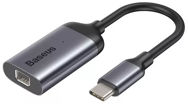 Хаб Baseus Enjoyment Series Type-C to MiniDP - Deep Gray (CAHUB-Z0G)