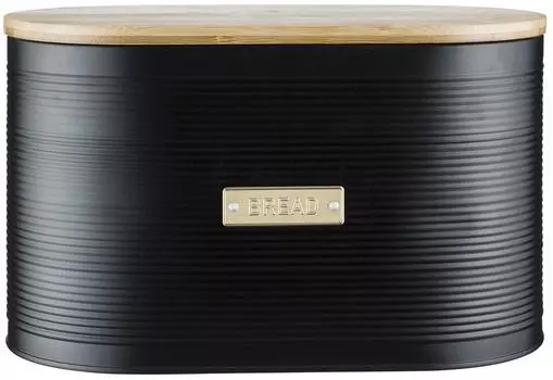 Хлебница Otto черная