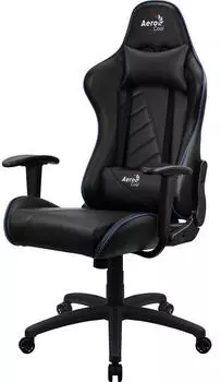 Игровое кресло Aerocool AC110 AIR (Black/Blue)
