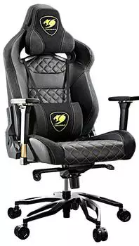 Игровое кресло Cougar THRONE (Black)