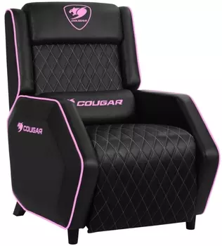 Игровое кресло-софа Cougar Ranger (Black/Pink)