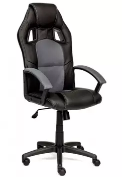 Игровое кресло Tetchair Driver 10372 (Black/Grey)