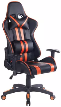 Игровое кресло Tetchair iCar 10724 (Black/Orange)