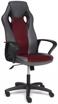 Игровое кресло Tetchair RACER (Grey/Bordeaux)