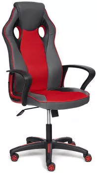 Игровое кресло Tetchair RACER (Grey/Red)
