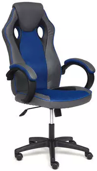 Игровое кресло Tetchair RACER GT (Grey/Blue)