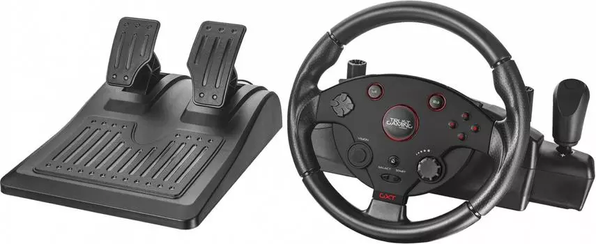 Игровой руль Trust GXT288 с педалями (Black)