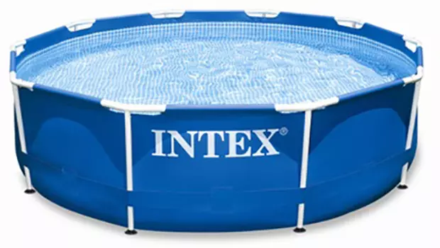 Intex Metal Frame Pool (C28200) - каркасный бассейн 305х76см (Blue)