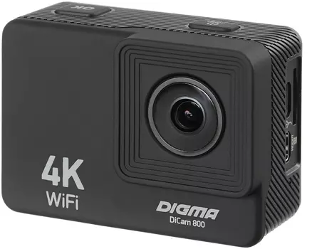 Экшн-камера Digma DiCam 800 (Black)