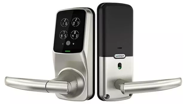 Электронный замок Lockly Secure Latch Edition (Satin Nickel)