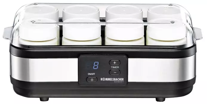 Йогуртница Rommelsbacher JG 40 (Steel/Black)