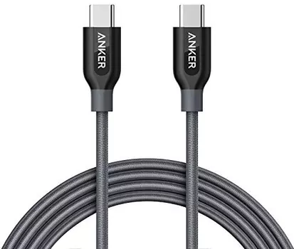 Кабель Anker PowerLine+ USB-C 0.9 м A8187HA1 (Gray)