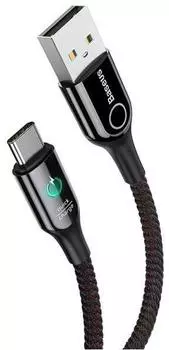 Кабель Baseus C-Shaped USB/USB-C 1m CATCD-01 (Black)