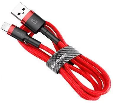 Кабель Baseus Cafule (CALKLF-B09) USB/Lightning 1m (Red)