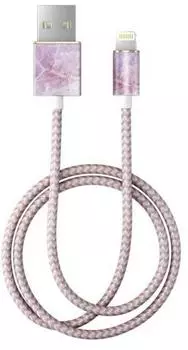 Кабель iDeal Port (IDFCL-52) USB to Lightning (Pillion Pink Marble)
