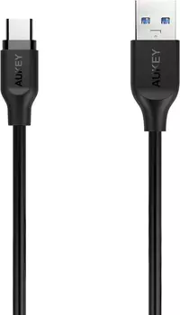 Кабель-переходник Aukey (CB-CD4) USB-C to USB-A 3.0 1m (Black)