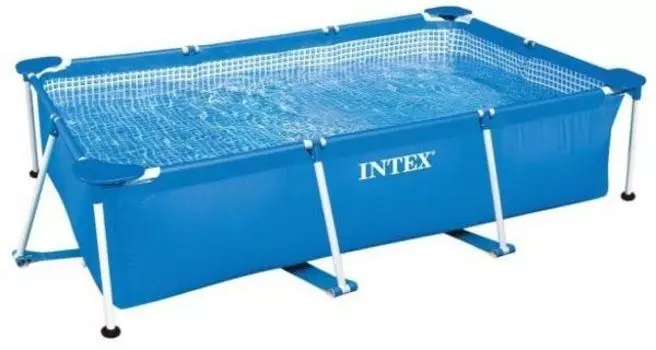 Каркасный бассейн Intex Rectangular Frame 28270 (Blue)