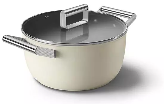 Кастрюля Smeg CKFC2611CRM (Cream)