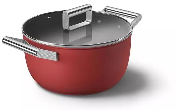 Кастрюля Smeg CKFC2611RDM (Red)