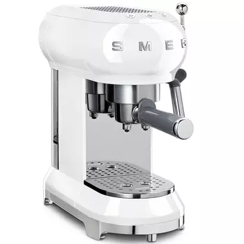 Кофемашина-эспрессо Smeg ECF01WHEU (White)