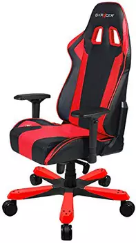 Компьютерное кресло DXRacer OH/KS06/NR (Black/Red)