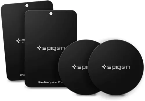 Комплект магнитных пластин Spigen Kuel A210 000EP20342 (Black)