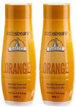Концентрат безалкогольного напитка Sodastream Classics 440 ml 2pcs (Orange)