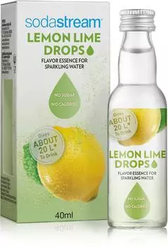 Концентрат безалкогольного напитка Sodastream Drops 40ml (Lemon Lime)
