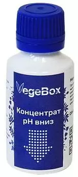 Концентрат VegeBox pH Down 30 мл (White)
