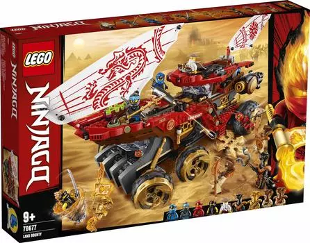 Конструктор Lego Ninja Go Land Bounty 70677 (Red)