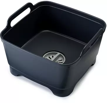 Контейнер для мытья посуды Joseph Joseph Wash&amp;Drain серый