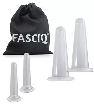 Косметологический набор FASCIQ Facial Cupping Set (Clear)