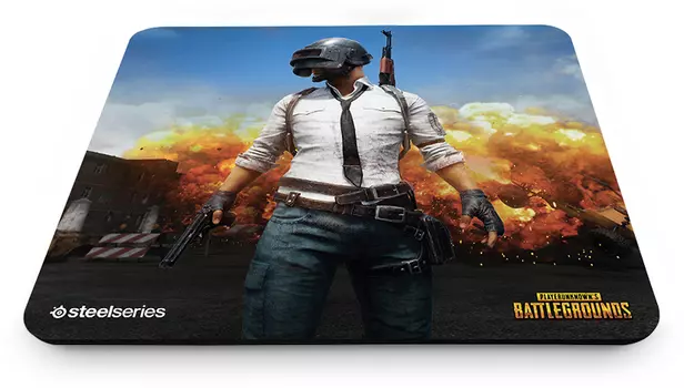 Коврик для мыши Steelseries QcK+ PUBG Erangel Edition (1081470)