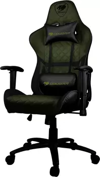 Кресло компьютерное Cougar Armor One-X (Black/Green)