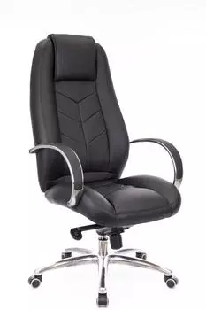 Кресло руководителя Everprof Drift Full AL M Leather (Black)