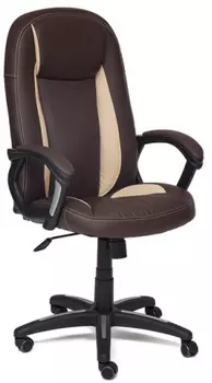 Кресло руководителя Tetchair Brindisi 10532 (Black/Brown)