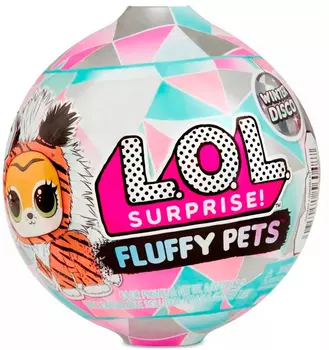 Кукла-сюрприз LoL Fluffy Pets Winter Disco (559719)