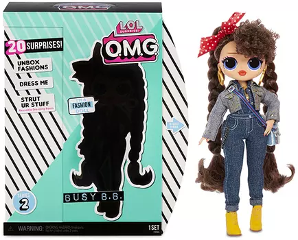 Кукла-сюрприз LoL OMG Busy B.B. (565116)