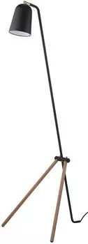 Лампа напольная Giraffe, дуб, черное матовое основание
