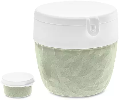 Ланч-бокс Koziol Club Bento Organic зеленый